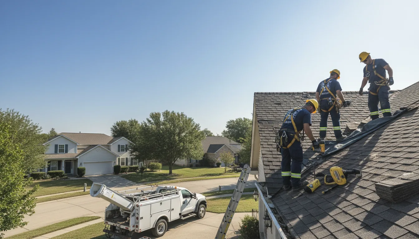 Emergency Roof Repair in Latham, IL near me